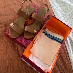 Tory Burch Kira 65mm Two Band Sandal 7.5